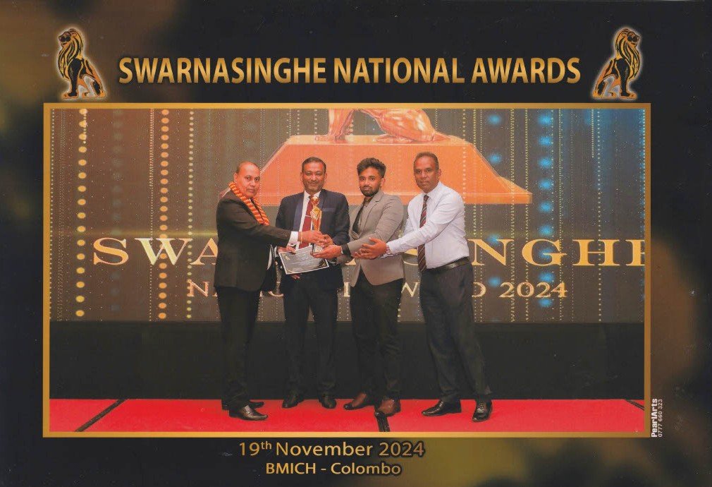 Lakbima Plantation (Pvt) Ltd Honored at the Swarnasinghe National Awards 2024 swarnasinghe national awards 1
